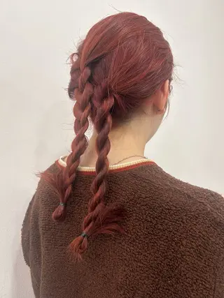 カラー かがやしづ ⭐️カラーモデルのヘアスタイル