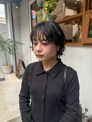 ショート ENIF 大島 芽生のヘアスタイル