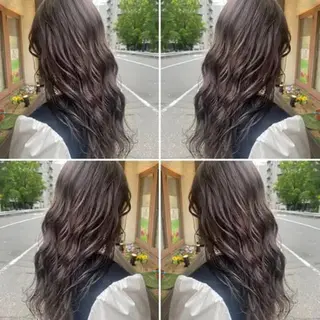 ロング カラー 髪質改善/艶カラー ⚡️コメス/錦糸町のヘアスタイル