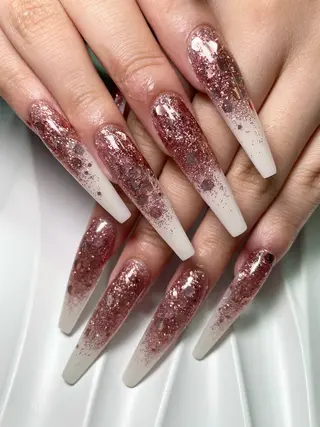 ネイル スカルプ狂 🩵Enamiのネイルデザイン