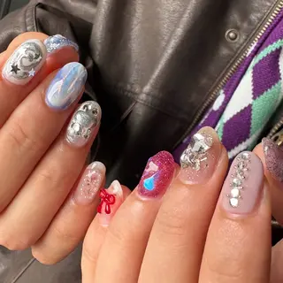 ネイル amuse ニュアンス/個性派のネイルデザイン