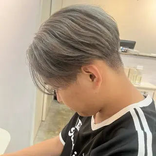 カラー メンズ フェザーパーマ🌙 毛流れ yuzukiのヘアスタイル