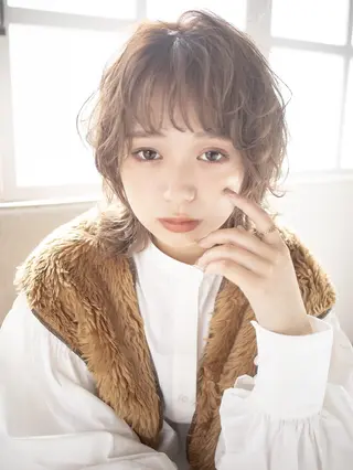 ショート カラー ヘアアレンジ ✨🧸チバ ダイスケ🧸✨のヘアスタイル