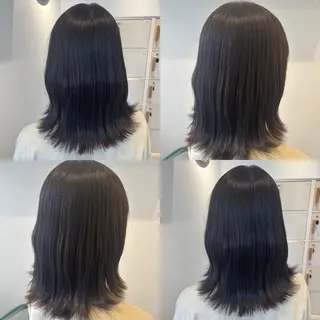 ミディアム カラー お客様満足度No.1 🐶柴田みどりのヘアスタイル