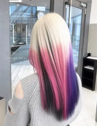 ロング カラー 髪質改善/艶・透け感 カラー🪞YURIAのヘアスタイル