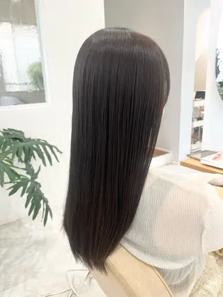ロング 加藤 明香里のヘアスタイル