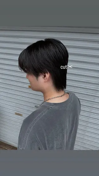 ショート メンズ luau ao kahoのヘアスタイル