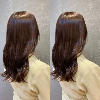 ミディアム み うのヘアスタイル