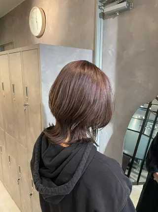 ミディアム カラー tocca千葉 ANNEX/せりなのヘアスタイル