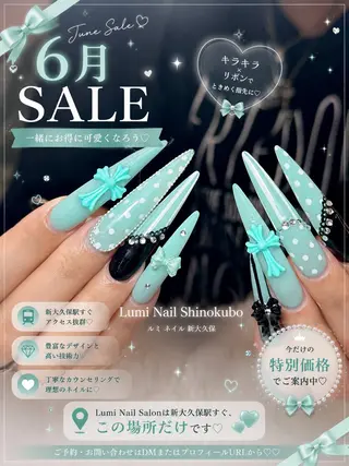 ネイル Lumi Shinokuboのネイルデザイン