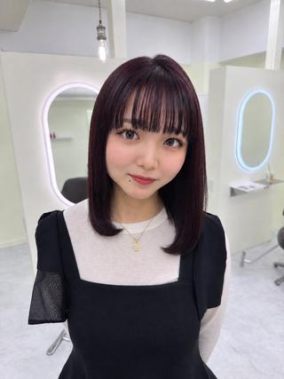 カラー Lee /天王寺/ Yuuraのヘアスタイル