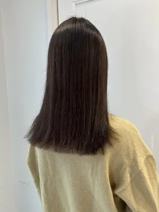 ロング カラー 亀田 幸美のヘアスタイル