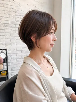 ショート カラー ショート指名率 NO.1/髪質改善のヘアスタイル