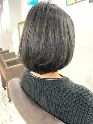 ミディアム カラー エクステ(レミー毛) NINEのヘアスタイル