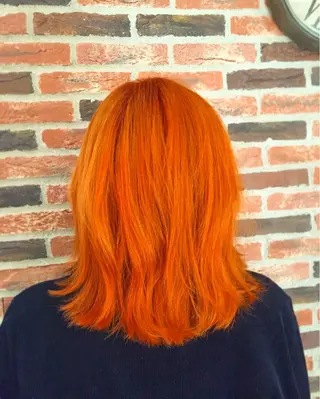 ミディアム セミロング カラー メンズ特化美容師 カラー専門ぺーターのヘアスタイル