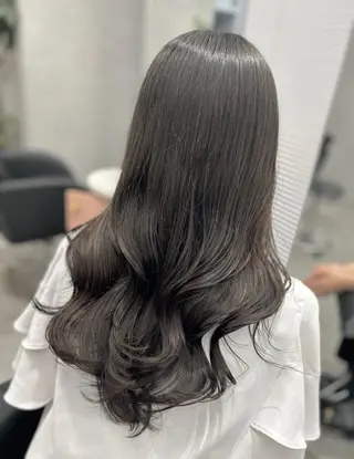ロング カラー TheEct Q'n ໒꒱· ﾟななこのヘアスタイル