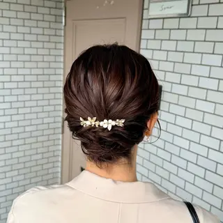 ショート ヘアアレンジ 褒められヘアメイク /ボブ女子🐶みおのヘアスタイル