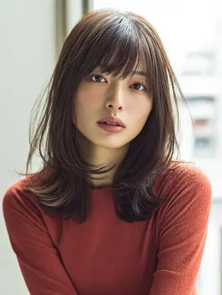 ミディアム 艶髪診断で絶対綺麗✨ お悩み解決✨京谷宥✨のヘアスタイル