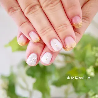 ネイル ネイルサロン 【たゆnail】小中のネイルデザイン