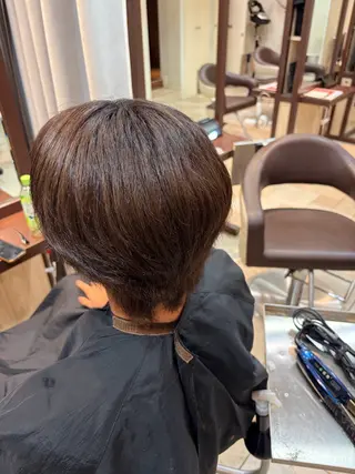 ショート カラー 田場 千大のヘアスタイル