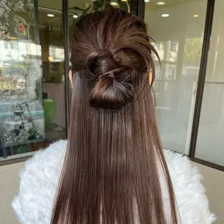 ヘアアレンジ 大人可愛い:: Rioのヘアスタイル