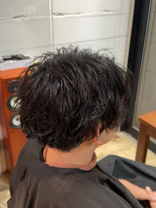 ショート パーマ 高橋 充輝のヘアスタイル