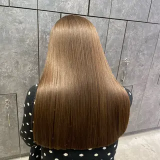 ロング カラー 🤍原宿/ハイトーン みほ🎀໒꒱のヘアスタイル