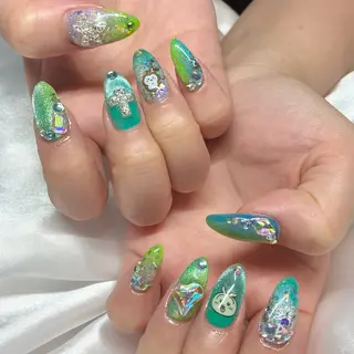 ネイル Nail ヌシん家 AKANEのネイルデザイン
