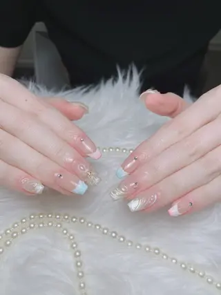 ネイル Sora nail 長さ出し専門店のネイルデザイン
