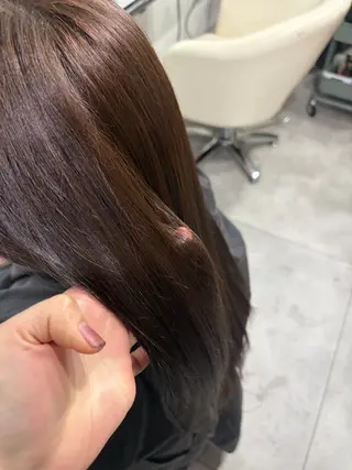 カラー ストレート/カラー 特化雪本☃️のヘアスタイル