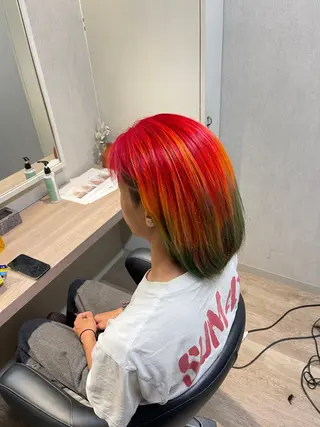 カラー メンズ ANDIAMO SAKAE🍁楓のヘアスタイル