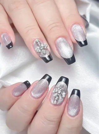 ネイル Aura  Nail 長さだし/パラジェルのネイルデザイン