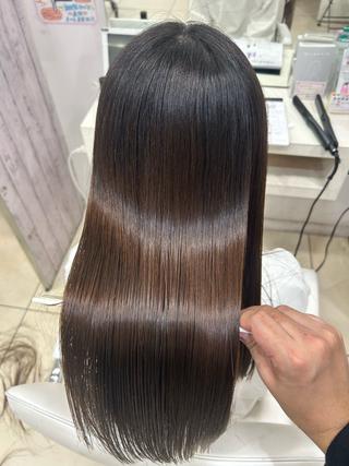 ロング カラー 【髪質改善カラー】 瀧田嵐士🇰🇷のヘアスタイル