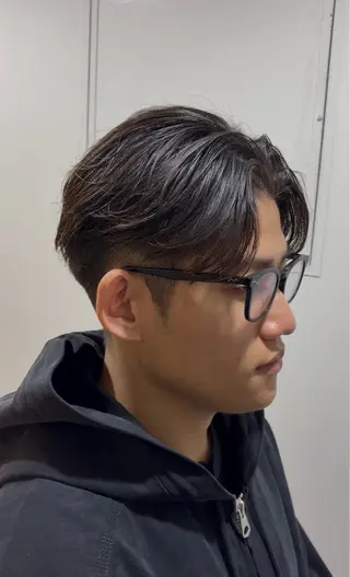 パーマ メンズ フェザーパーマ原宿 fifth 凜空のヘアスタイル