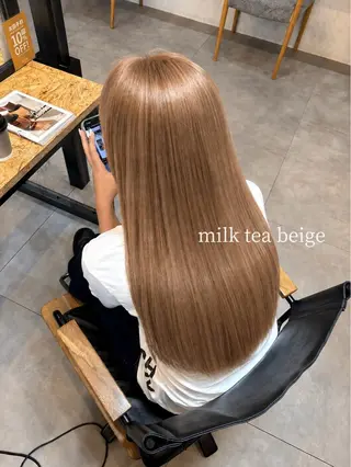 ロング カラー LUVISM 長岡店/三田のヘアスタイル