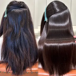 ロング 🪞髪質改善縮毛矯正 つや髪特化🪞／あおのヘアスタイル