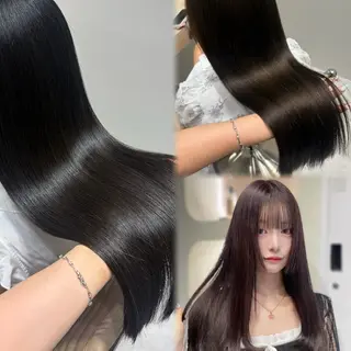 ロング カラー RAIRA 福岡韓国ヘア‧₊˚✧のヘアスタイル
