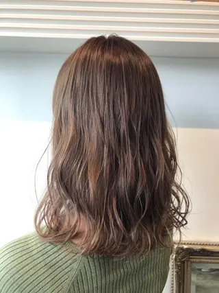 ミディアム カラー 💐パーソナルカラー /市橋加菜💐のヘアスタイル