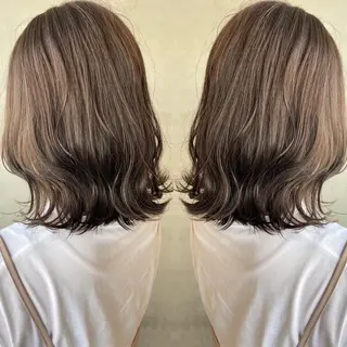 ショート カラー ヘアアレンジ ネイル マツエク・マツパ 夜23時まで予約🉑 reverieあきらのヘアスタイル