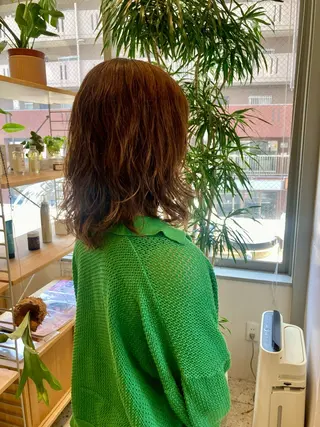 ミディアム フローレン KANAKOのヘアスタイル