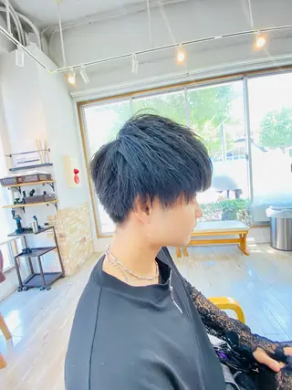 メンズ オスメニア 真也のヘアスタイル