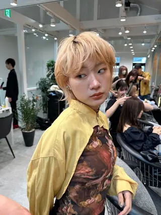 ショート 縮毛矯正/レイヤー taiga🧡のヘアスタイル
