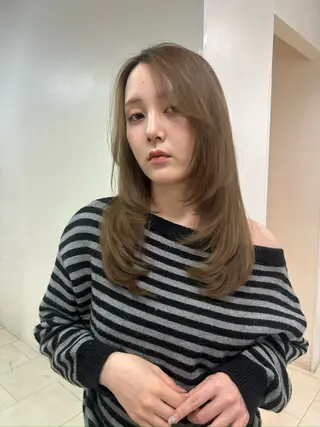カラー 似合わせcut & color♥︎サツキのヘアスタイル
