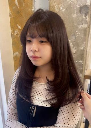 カラー レイヤー⌇縮毛矯正 ⌇misato🩶のヘアスタイル