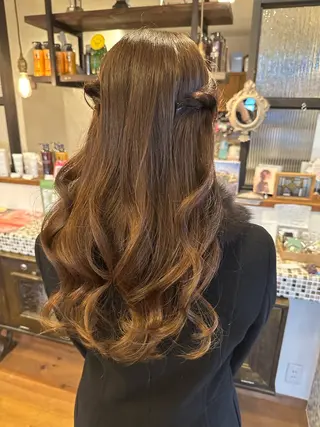 ヘアアレンジ 井上 歩美のヘアスタイル