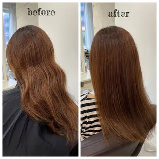 ロング カラー PutiLuca 浅川のヘアスタイル
