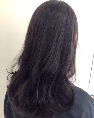 ロング カラー レイヤーカット/ ハイライト　千咲季のヘアスタイル