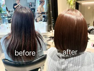 ショート 縮毛矯正/髪質改善/ HARUのヘアスタイル