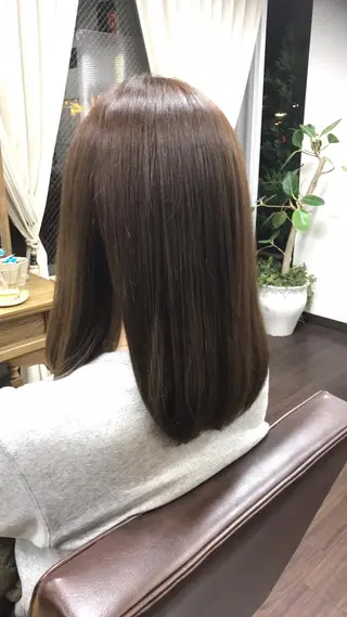 ミディアム カラー あべ 💆♀️🫧のヘアスタイル