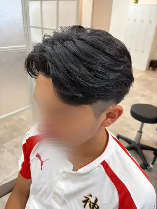 メンズ 岡野 綾のヘアスタイル